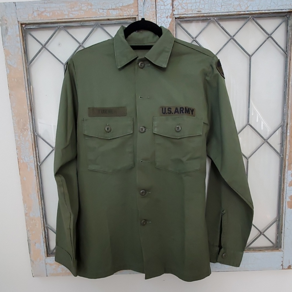 Vintage army shirt - Picture 1 of 3